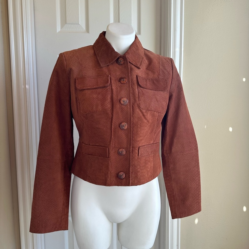 Bernardo Genuine Leather Jacket